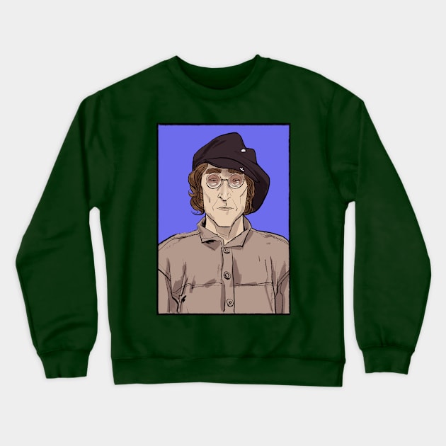 John Lennon Crewneck Sweatshirt by markodjeska